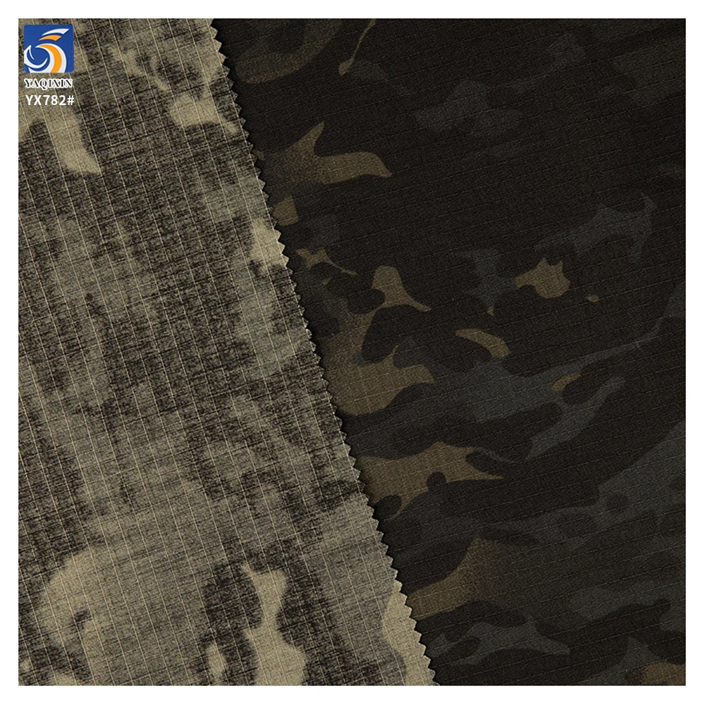 YX782-1 Waterproof 200gsm Camouflage Polyester Cotton Elastic Blended Fabric Camouflage Outdoor Fabric for Jackets Pants - 图片 6
