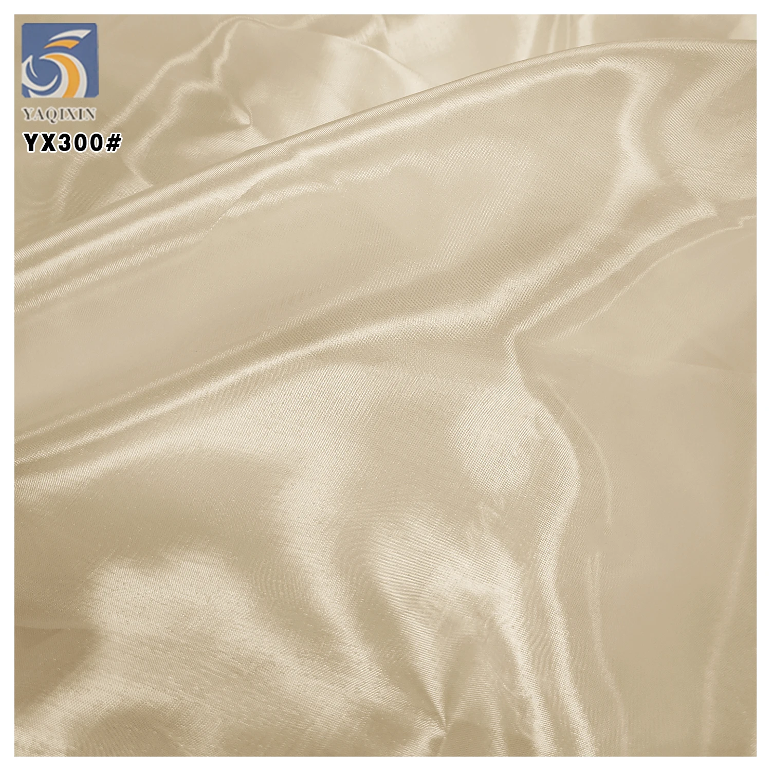 YX300 High-grade 30*60 Organza 38g Glossy Thickened Polyester Shiny Sheer Organza Fabric for Wedding - 图片 6