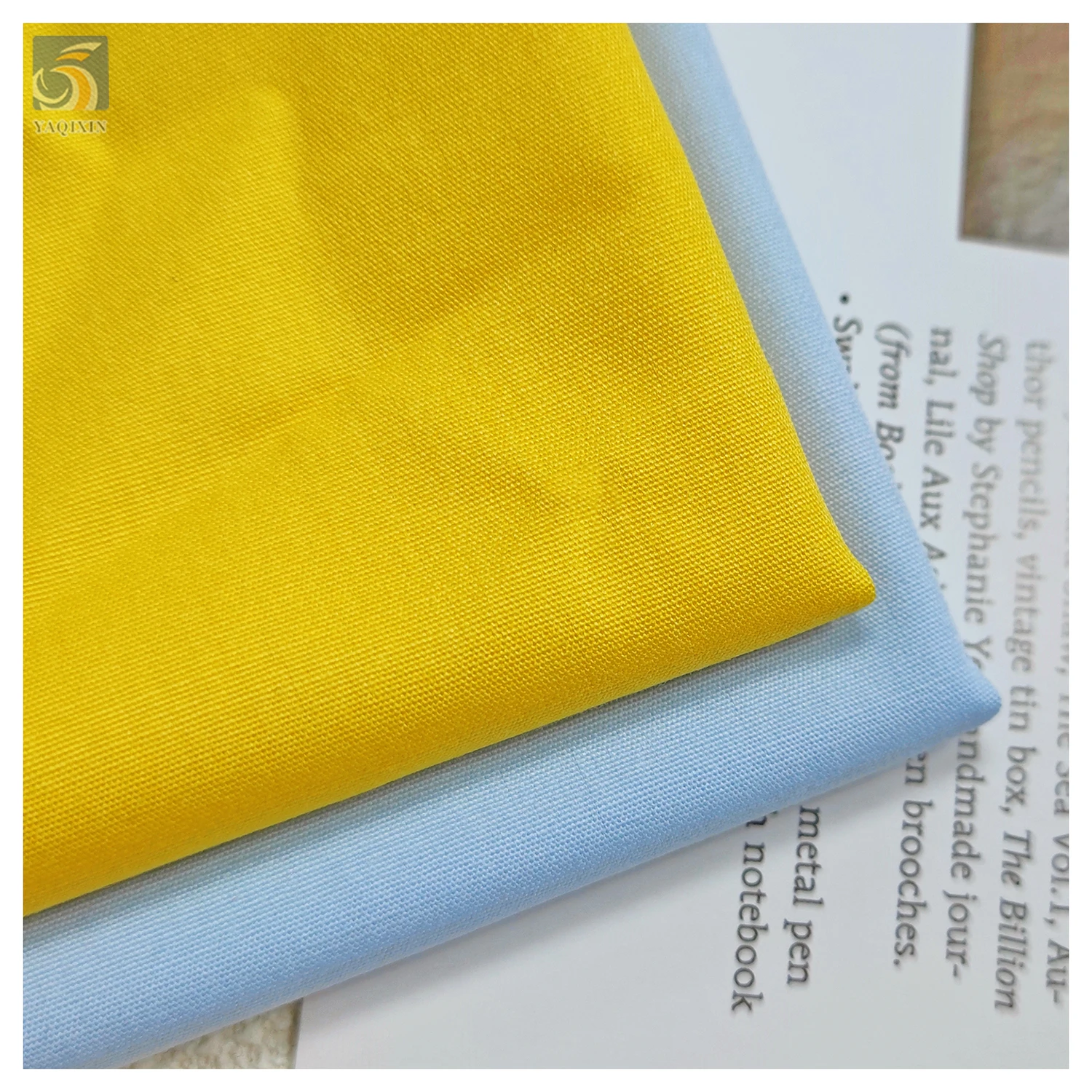 Wrinkle Resistant 110gsm Woven Rayon 65 Polyester 35 Viscose Blended Uniform Fabric TR Men Trousers Shirt Fabric - 图片 3