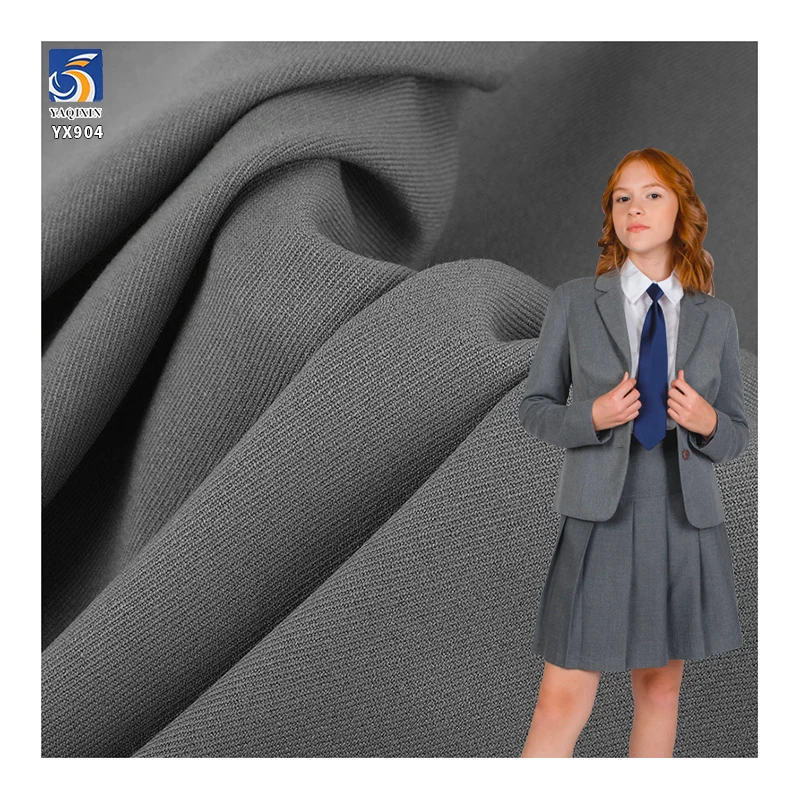 YX904 High Quality 480G/M 80% Polyester 20% Cotton Blended TR Suit Fabric Comfortable Suit Fabric for Men and Women