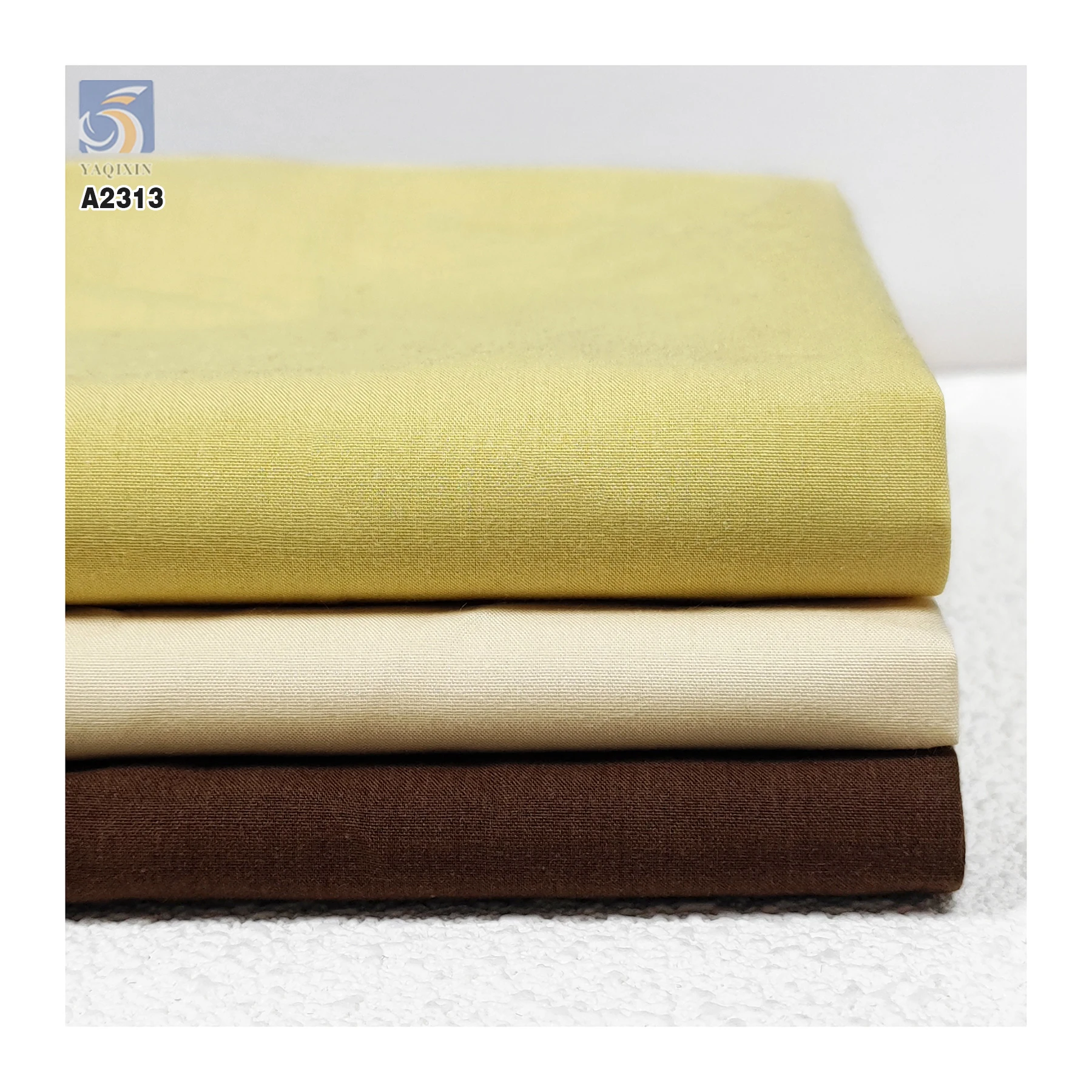 A2313 Good Quality 115gsm Lightweight Polyester Material 50 Modal/50 Cotton Woven Fabric - 图片 3