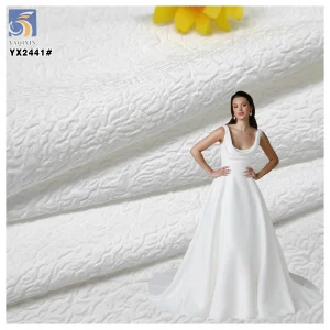 Wholesale Salt Shrink Composite Embossed Jacquard Dress Wrinkle Chiffon Fabric Viscose/Polyester Seersucker Crepe Fabric