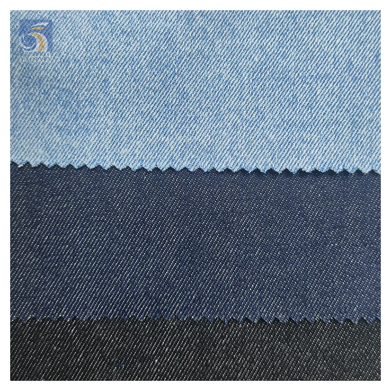 Premium Custom 100 Twill Cotton Textile Denim Fabric 12 oz Plain Washed Denim Jacket Jeans Fabric Cotton Pakistan - 图片 6