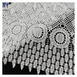 YX237 High Quality African 100% Cotton Polish Men Fabric Lace Dry Swiss Voile Lace Fabric Wedding