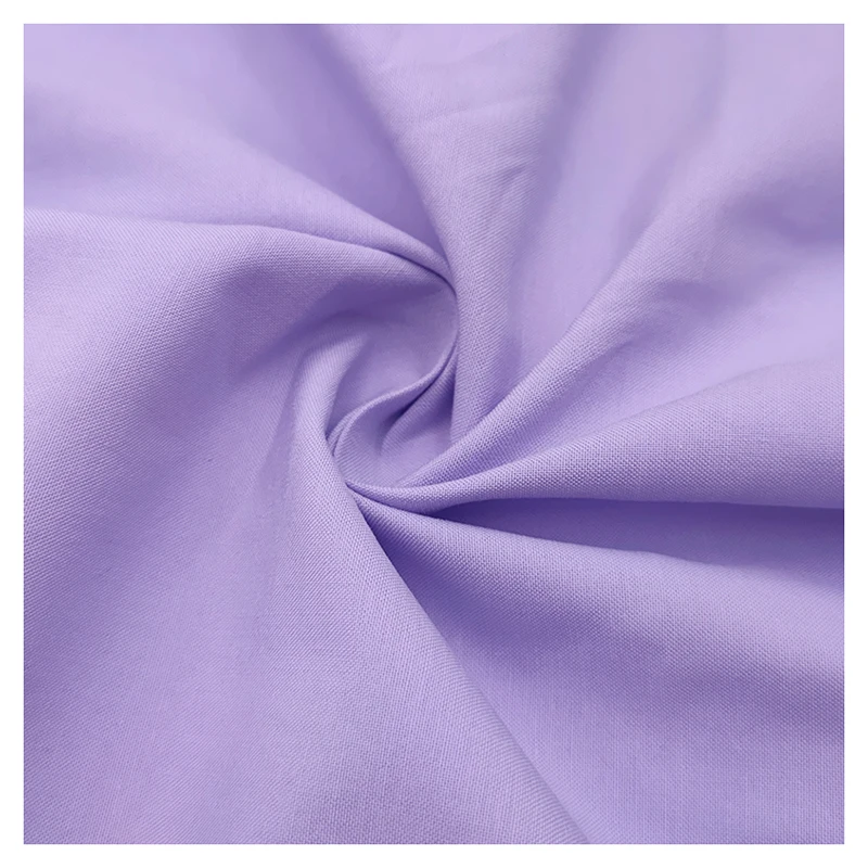 A2216 32S 150gsm White 60% Polyester Lyocell 40% Cotton Poplin Fabric Best Price by Per Meter - 图片 5