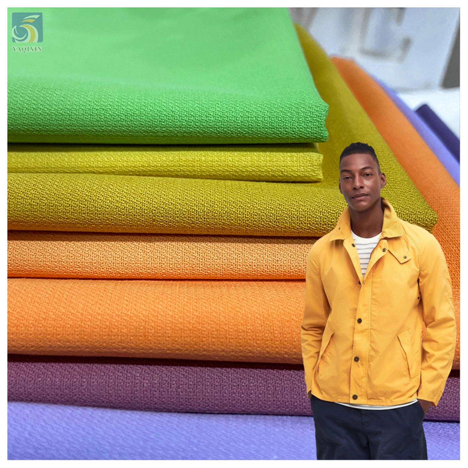 A2178 Guangzhou Factory Wholesale 200gsm 32*32 Washed 100%Cotton Fabric for Jacket/Pants