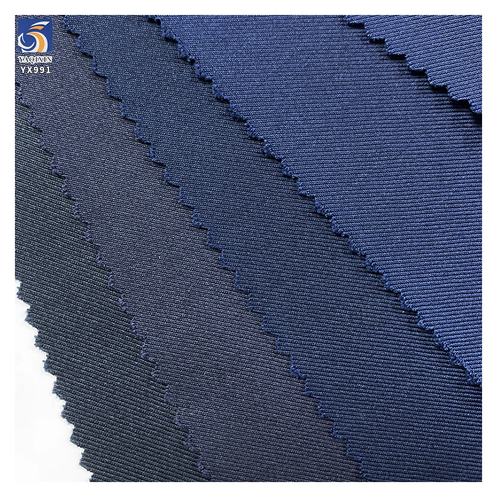 YX991 240gsm 70% Polyester 30% Cotton Royal Blue Suit TR Twill Fabrics Double-Sided Fine Twill School Uniform Suiting TR Fabric - 图片 3