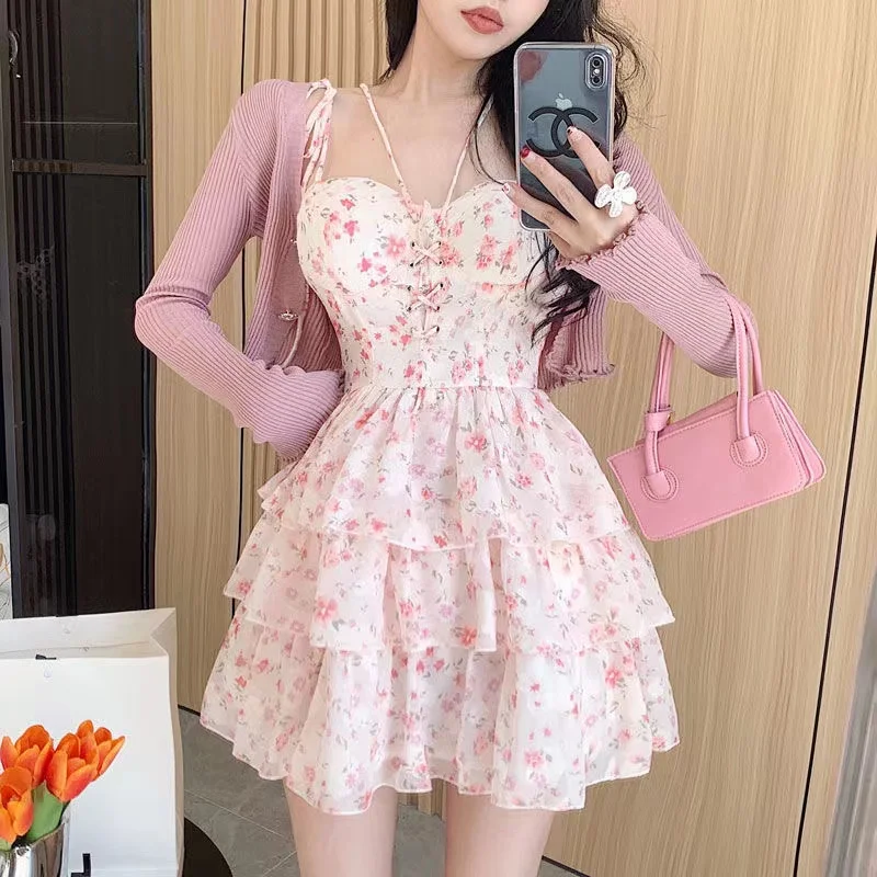 Soft Silky Polyester Chiffon Digital Printed Fabric New Arrival Red Jacquard Floral Fashion Print Skirt Chiffon Fabric - 图片 4