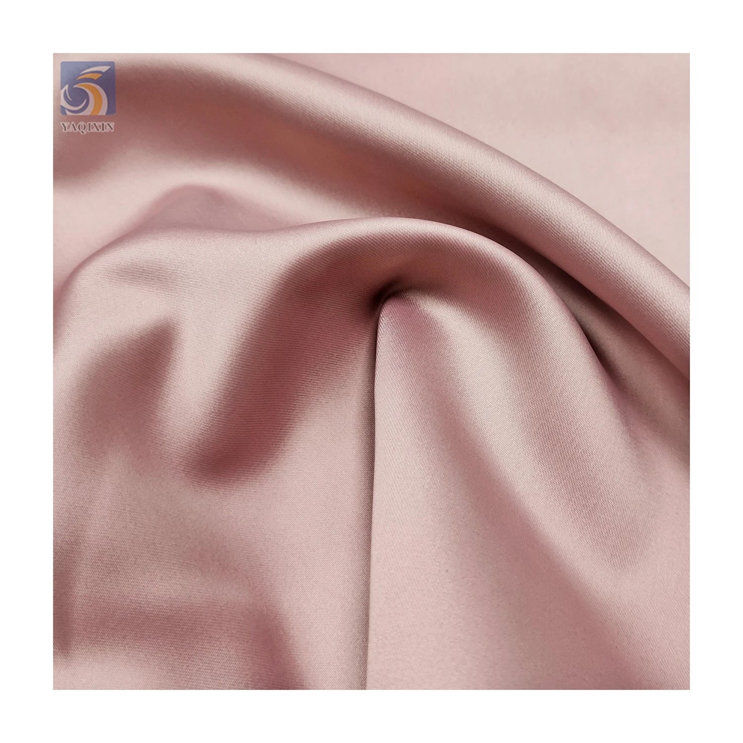 YX305 95% Polyester 5%Spandex High Quality Thickened High Stretch 280gsm Matte Satin Fabric for Pajama Dress - 图片 4