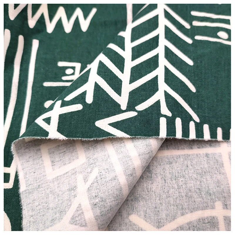 YHM003 Ethnic Symbols Logo Print Fabric 100% Cotton Printed Fabric Twill Samoan Tribal Print Fabric - 图片 6