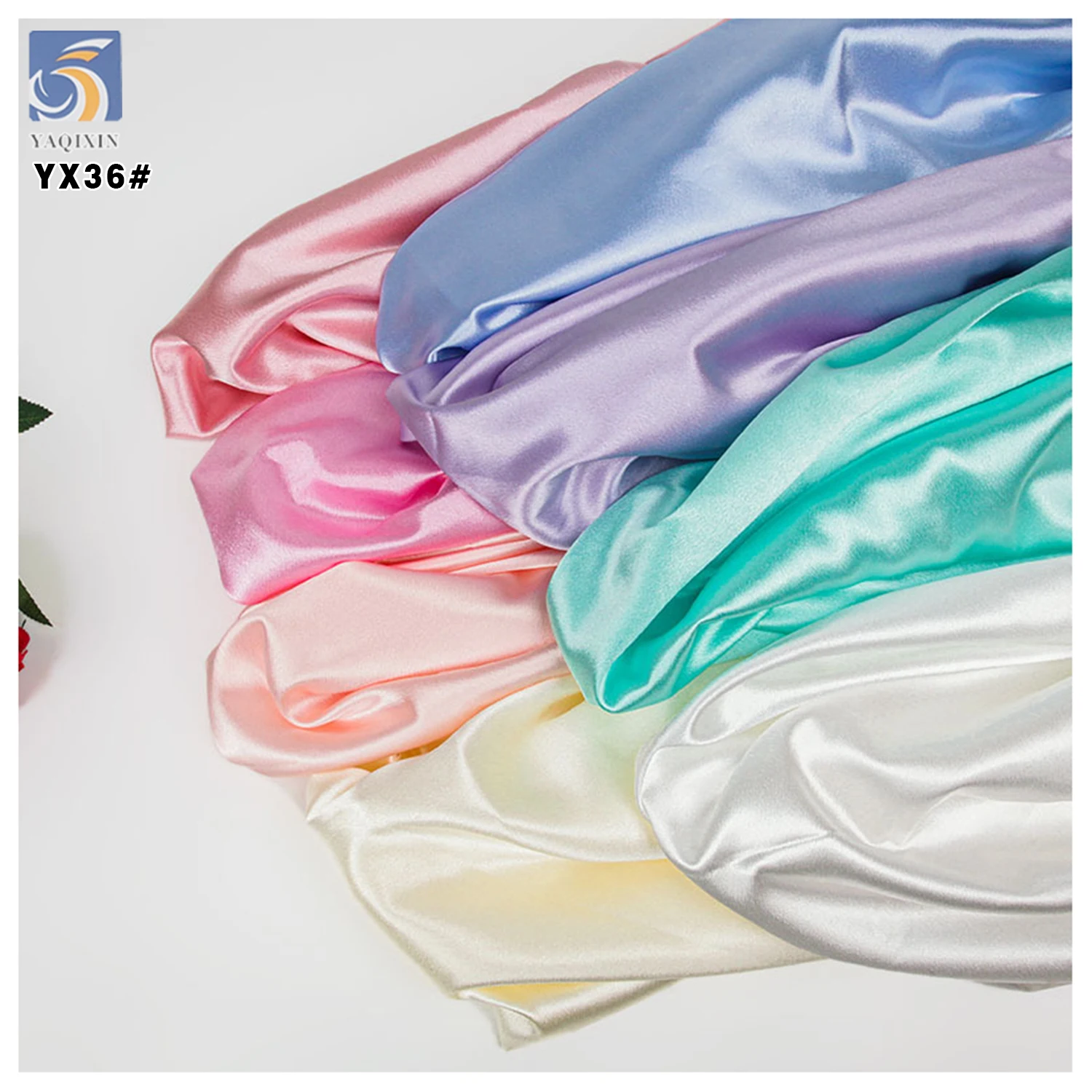 Ready Shiny Thickened Crystal Satin Silk Glossy Fabric for Fashionable Lolita Fabric With Strong Drape - 图片 5