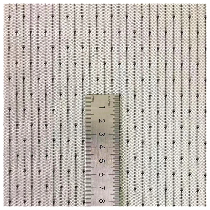 Wholesale Prices Solid Polyester Elegant Tulle Fabric Dotted Jacquard Mesh Bridal Lace Fabric for Wedding Veil Dress