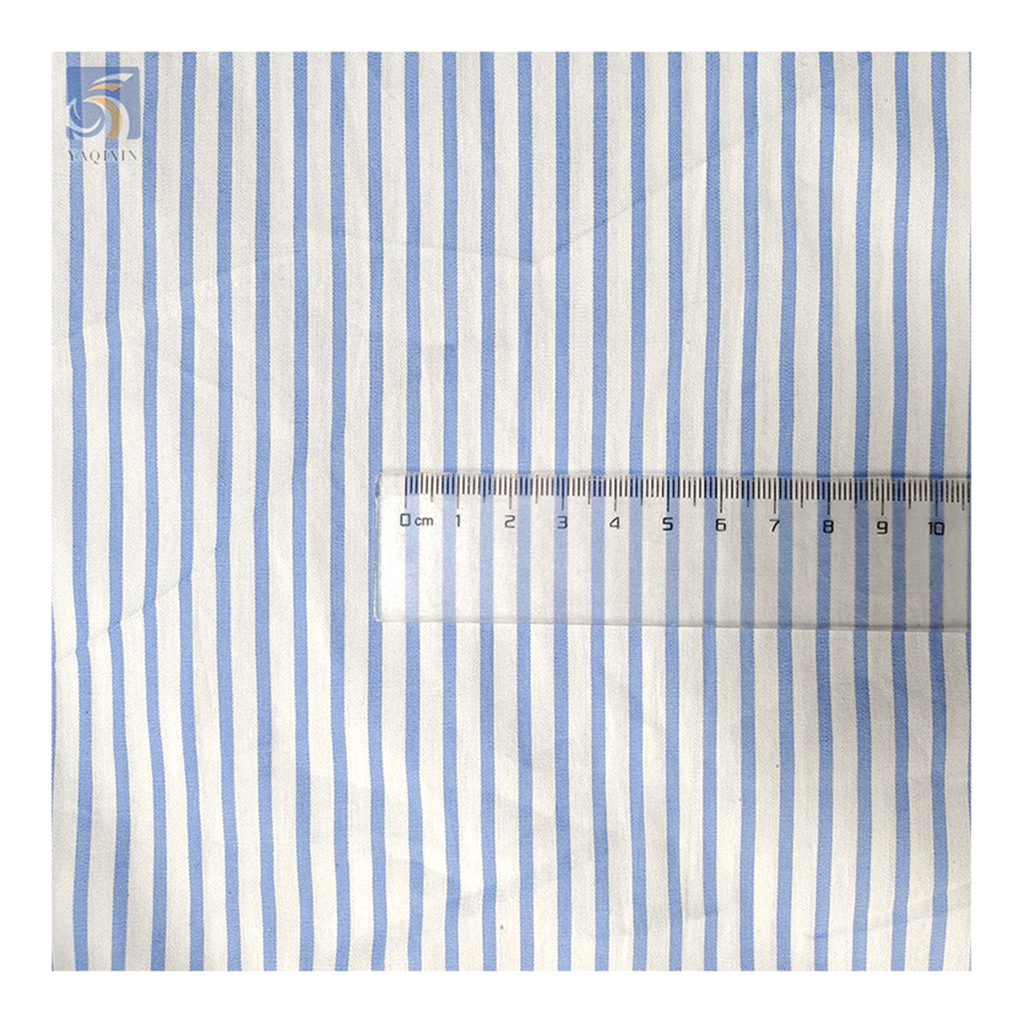 YDL6046 Wholesale 120gsm Yarn Dyed 100% Cotton Stripe Fabric Vertical Striped Cotton Fabric for Pants Suit Dress - 图片 4