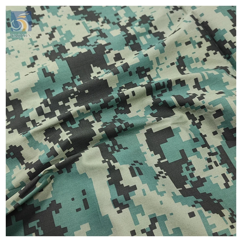 Custom Outdoor Uniform Desert Digital Pattern Camouflage Fabric Stretch Polyester Cotton Twill Camouflage Fabric - 图片 3