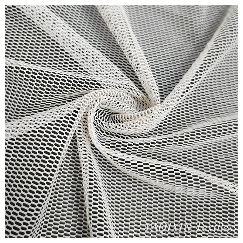 60gsm 95 Nylon and 5 Elastane Spandex Sports Athletic Fabric 4 Way Stretch Nylon Spandex Power Mesh Fabric - 图片 3