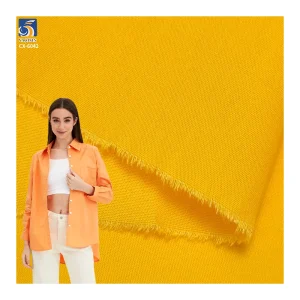 CX-6042 Wholesale Prices Solid Twill 60%Cotton 40%Polyester CVC Fabric for Workwear Uniform