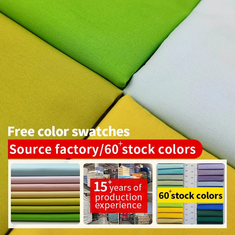 A9098 115gsm 60S High Quality Poplin Fabric for Women Dress Baby Fabric - 图片 3