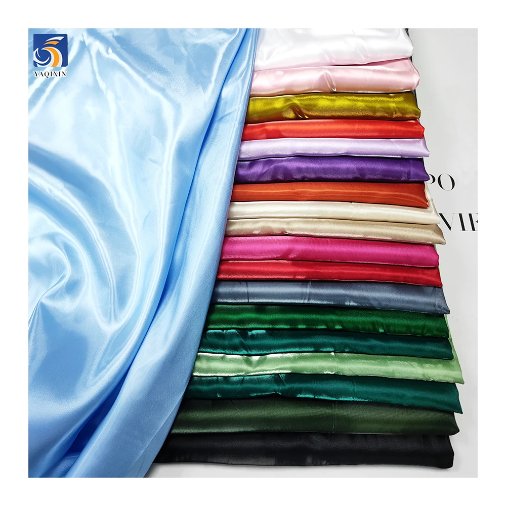 YX60-1 High Quality Liquid Mikado Fabric Polyester Woven for Bridal Gown & Evening Dress - 图片 4