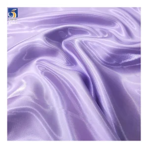 YX617 Inexpensive Satin Fabric China Width 150cm 110gsm Shiny Glossy Polyester Satin Fabric for Party Dress Making