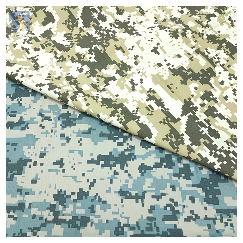 Custom Outdoor Uniform Desert Digital Pattern Camouflage Fabric Stretch Polyester Cotton Twill Camouflage Fabric - 图片 4