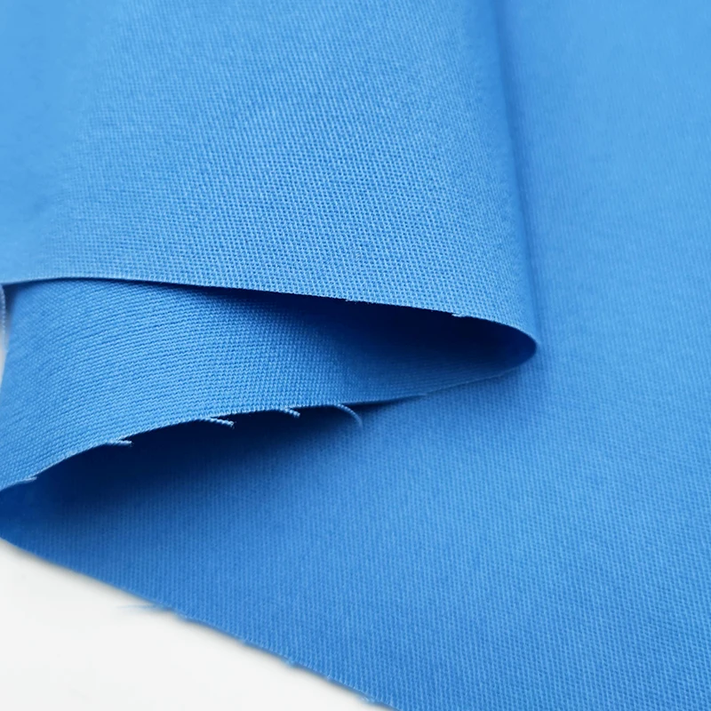 A9298 180gsm Plain Color Woven High Density Khaki Twill Chino 100% Cotton Fabric for Jacket/Garment - 图片 5