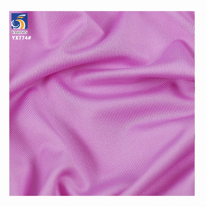 YX774 Wholesale 170cm Width 140gsm Milk Silk Solid 95 Polyester 5 Spandex Stretch Knit Fabric Sales by 1kg 4.2m - 图片 6