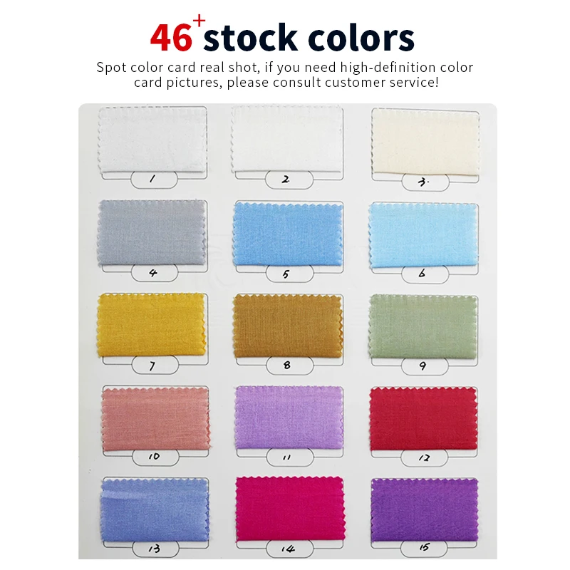 115gsm Washed Poplin Fabric Wholesale Soft Washed Fabric 80S for Baby, Dress Fabric - 图片 3