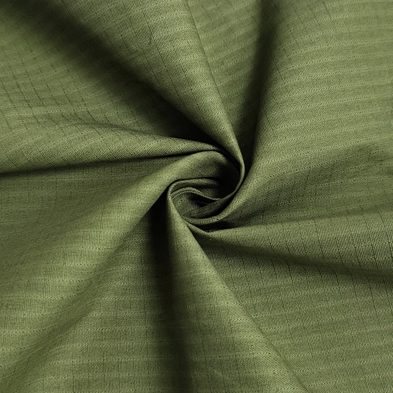 170gsm Cotton Plaid Jacquard Style Fabric for Workwear Fabric - 图片 3