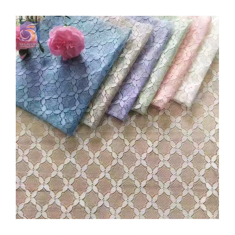 2025 New Composite Woman Lace Fabric With Sequins Wholesale Floral Digital Printed Chiffon Fabric for Wedding Dress - 图片 6