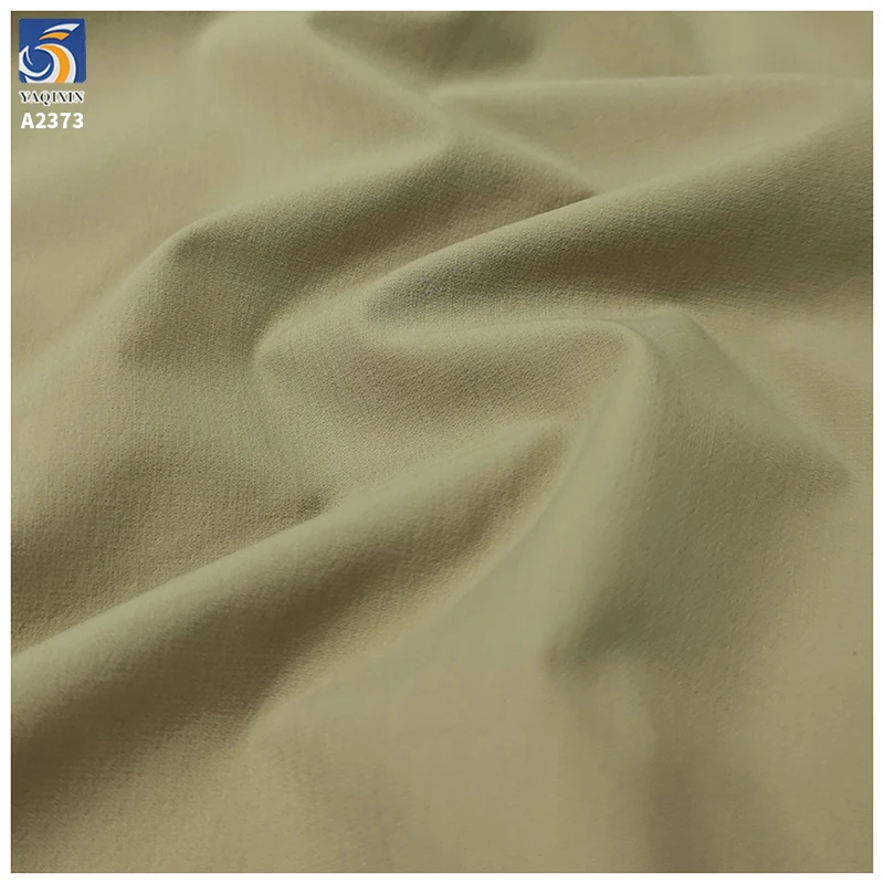A2373 High Quality Plain 120gsm 95 Nylon 5 Spandex Fabric 4 Way Stretch Waterproof Fabric for Jackets and Trousers - 图片 6