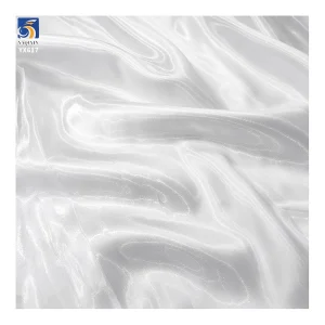 YX617 Inexpensive Satin Fabric China Width 150cm 110gsm Shiny Glossy Polyester Satin Fabric for Party Dress Making