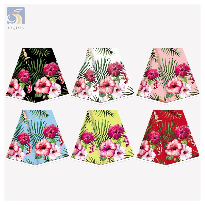 100% Polyester Polynesian Tribal Printed Flower Fabrics Ethnic Fabric Island Design Hawaiian Animal Custom Woven Premium 150CM - 图片 6