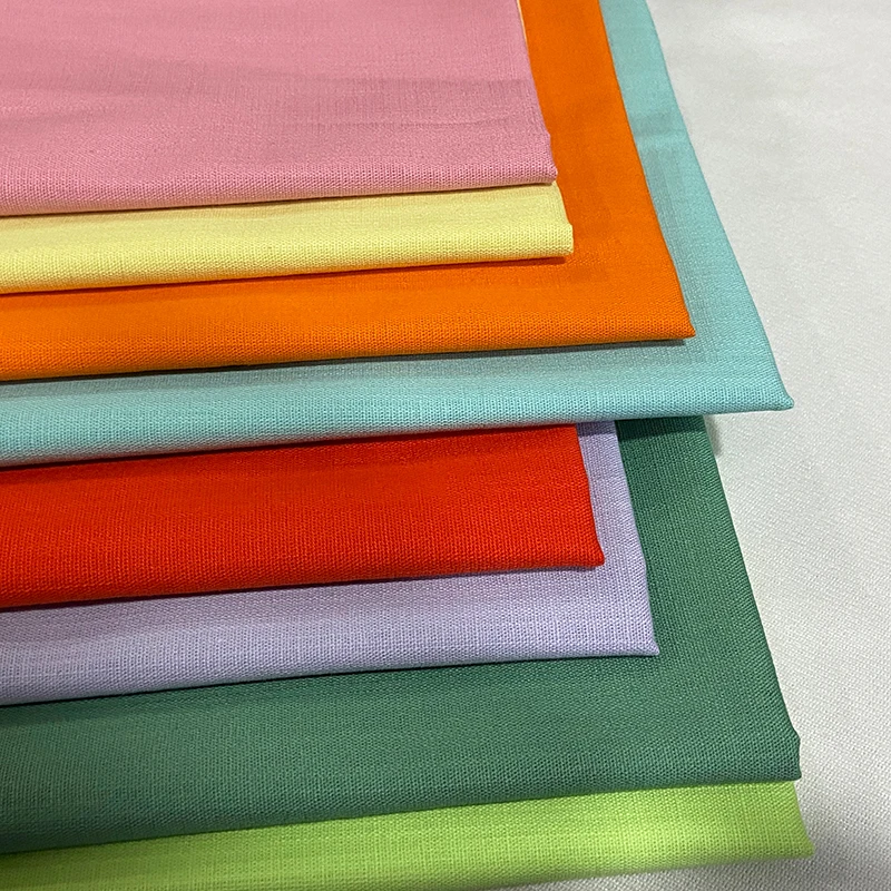 Guangzhou Fabric A2182 175gsm Cheap Cotton Spandex Stretch Like Slub Linen Cotton Fabric for Clothing Dress Casual - 图片 5