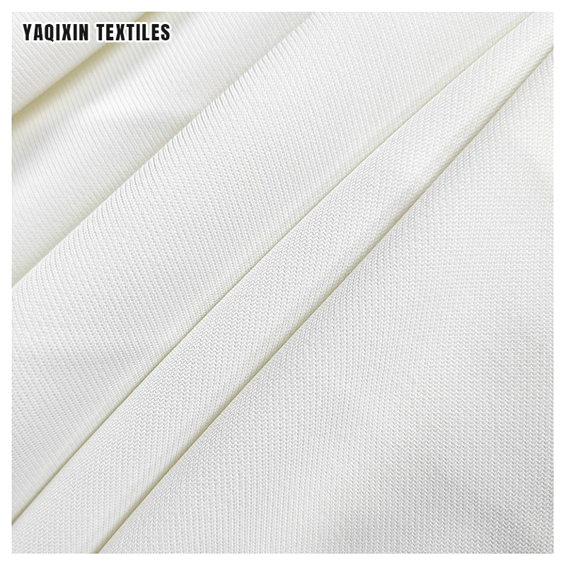 Casual Soft 280gsm Thick Stretch 95%Polyester 5%Spandex Chiffon Fabric High-End Suit Material Fabric for Women - 图片 3