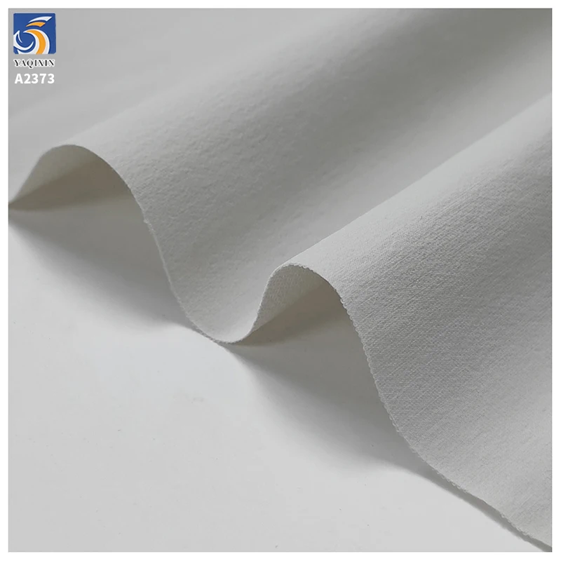 A2373 High Quality Plain 120gsm 95 Nylon 5 Spandex Fabric 4 Way Stretch Waterproof Fabric for Jackets and Trousers - 图片 4