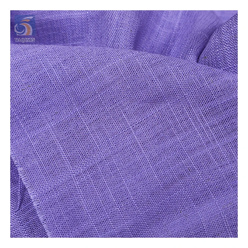 Factory Spot 180gsm 12*12 Eco-friendly 30% Linen 70% Cotton Blended Fabric Soft Woven for Shirts Dresses Garments for Boys Girls