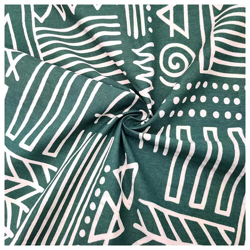 YHM003 Ethnic Symbols Logo Print Fabric 100% Cotton Printed Fabric Twill Samoan Tribal Print Fabric - 图片 3