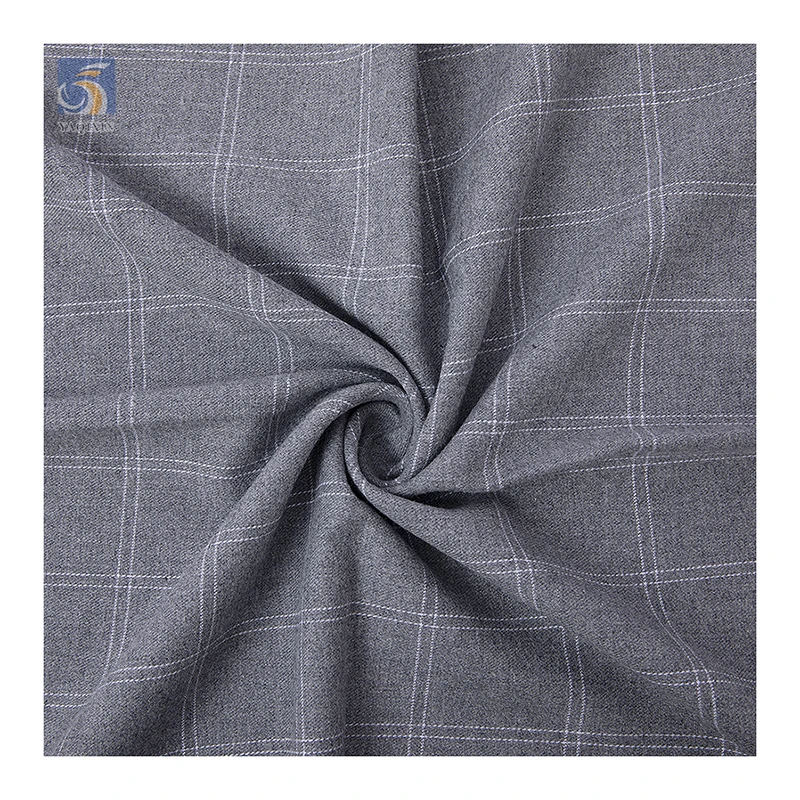 YX2742 Wholesale Italian Suit Oxford Fabric 165gsm 21S Combed 100 Cotton Suiting Fabric for Men - 图片 4
