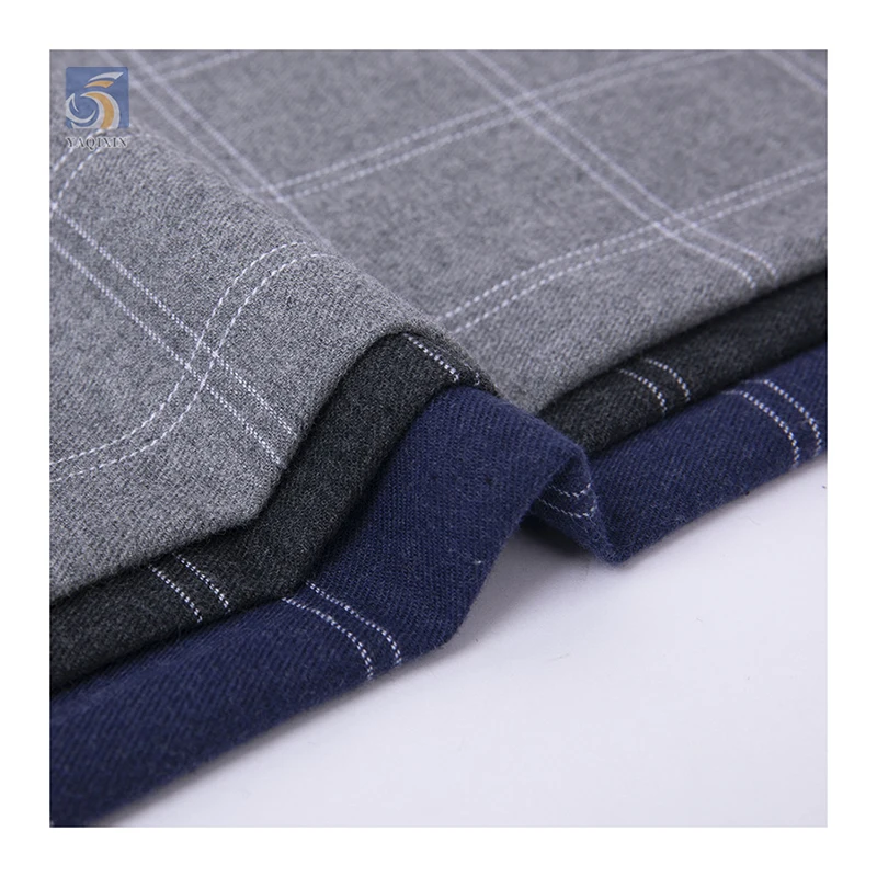 YX2742 Wholesale Italian Suit Oxford Fabric 165gsm 21S Combed 100 Cotton Suiting Fabric for Men - 图片 5