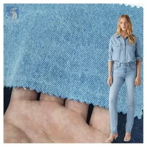 Stock Lot 315gsm Heavyweight Japanese Denim Fabric Shirting Twill 100 Cotton Jean Denim Fabric for Jeans Men