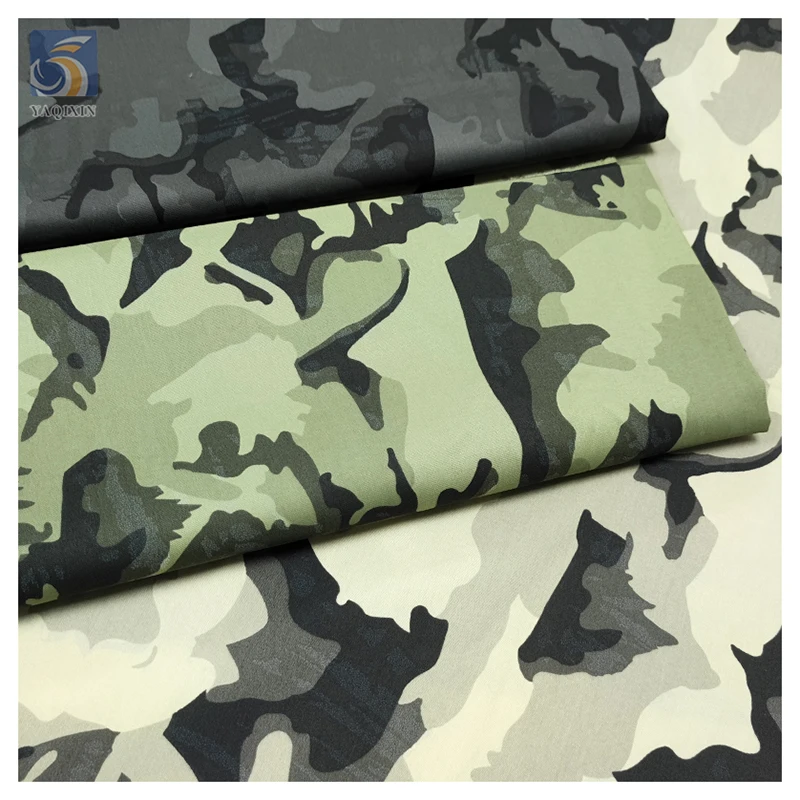 Wholesale Ripstop Camouflage Printed Fabric for Jacket Shirt Breathable Twill Camouflage Fabric Cotton Polyester - 图片 3