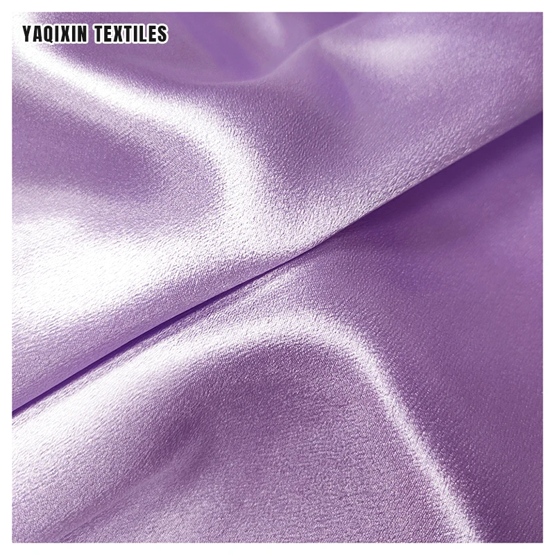 Ready Shiny Thickened Crystal Satin Silk Glossy Fabric for Fashionable Lolita Fabric With Strong Drape - 图片 3