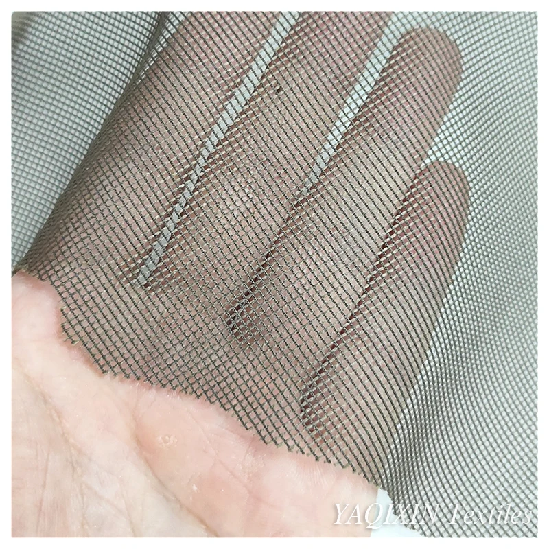 100D 90gsm 1.6 m Warp Knitted Rhombus Mesh Tulle Fabric 100 Polyester Material Mosquito Net Fabric Roll Supplier - 图片 3