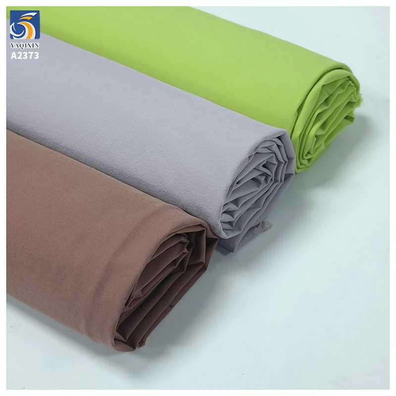 A2373 High Quality Plain 120gsm 95 Nylon 5 Spandex Fabric 4 Way Stretch Waterproof Fabric for Jackets and Trousers - 图片 5