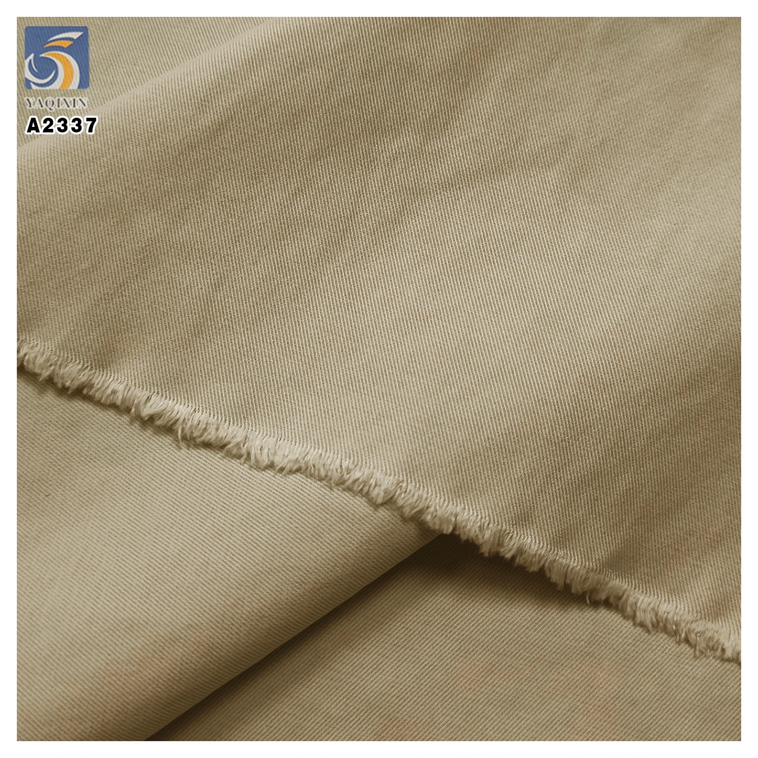 A2337 Autumn Wash-Free Twill Yarn Card Stretch Scimitar Yamamoto Pants Fabric 100% Polyester Twill Fabrics 270gsm - 图片 3