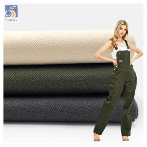 A2120 285gsm 10s*10s Twill Brushed 100 Cotton Non-stretch Fabric for Jackets, Pants, Fabrics and Bags