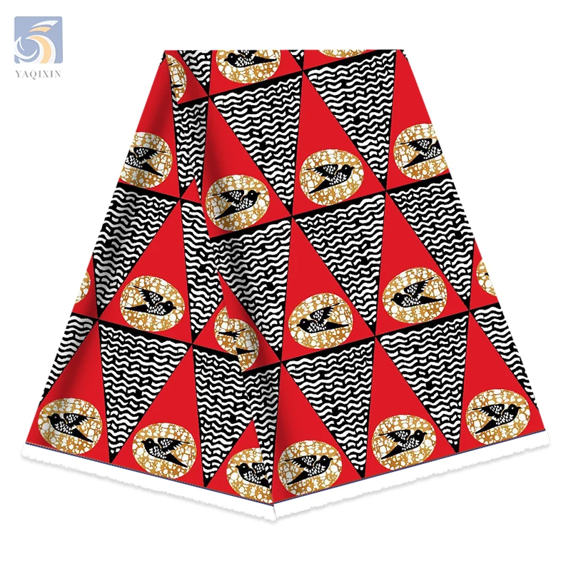 African Woman Textile Fabric Cameroon Nigeria Tribal Pattern Polyester Fabric 100 Polyester Print Fabric - 图片 6