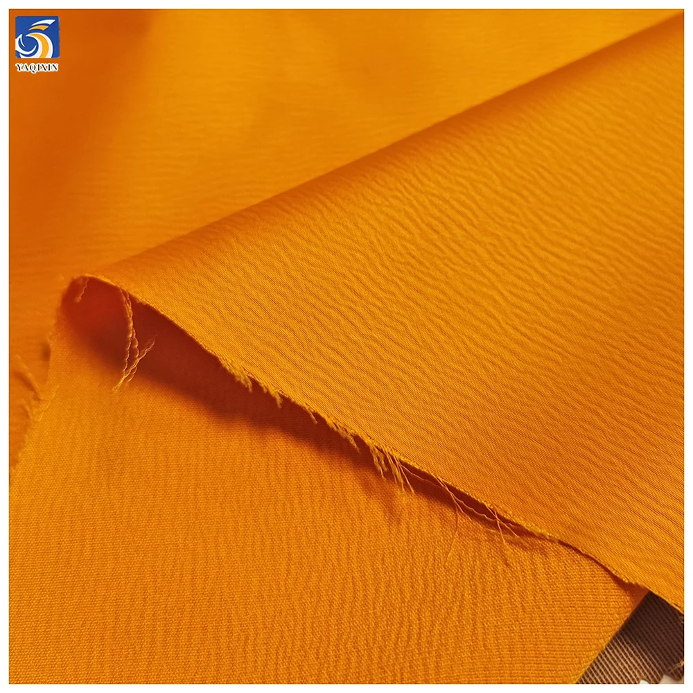 Guangzhou Manufacturer 210gsm 97%Polyester 3%Spandex Crepe Crinkle Satin Fabric High Quality Stretch Satin Duchess Fabric - 图片 6