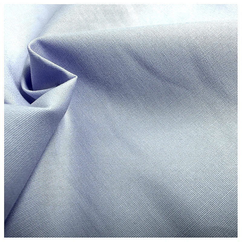 A1140 Stretch 50S 130gsm 97% Cotton 3% Spandex Stretch Plain Cotton Fabric for Women's Clothing Fabric - 图片 6