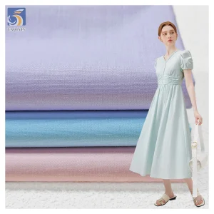 TR 110gsm Market Textile Supplier Cheap Plain Soft Poplin 80% Polyester 20% Cotton Fabric for Vietnam Clothing